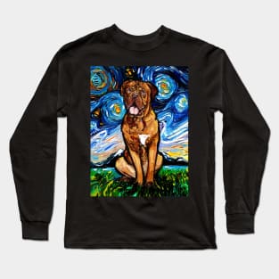 Dogue de Bordeaux Night Long Sleeve T-Shirt